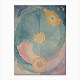 Astrological Canvas Print