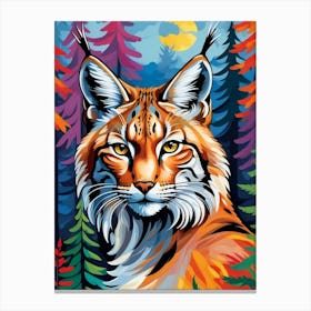 Lynx Animal Canvas Print