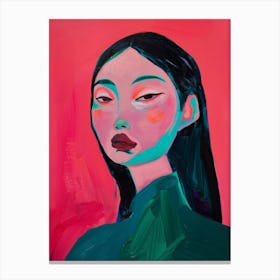 Asian Woman 49 Canvas Print