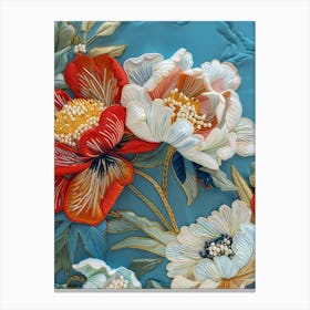 Chinese Flower Painting 112 Canvas Print