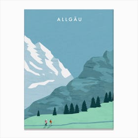 Allgäu Canvas Print