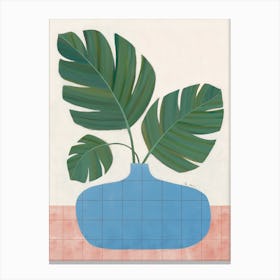 Monstera Plant 1 Canvas Print