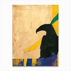 Eagle 2 Cut Out Collage Canvas Print