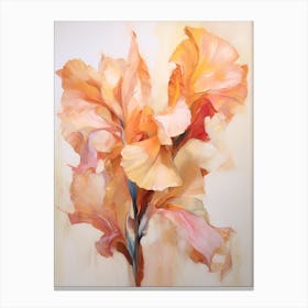 Fall Flower Painting Gladiolus 1 Canvas Print