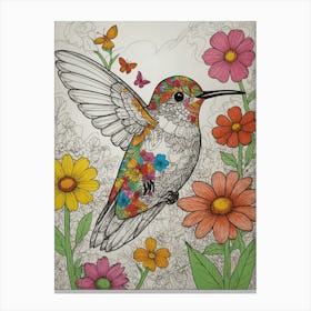 Hummingbird 45 Canvas Print