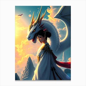 Mystical Fantasy Illustration 53 Canvas Print