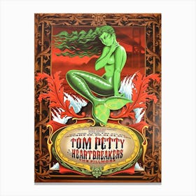 Tom Petty & The Heartbreakers Concert Poster 1997 F 253 Fillmore Canvas Print