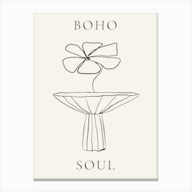 Boho Soul 60 Canvas Print