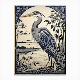 Heron Canvas Print