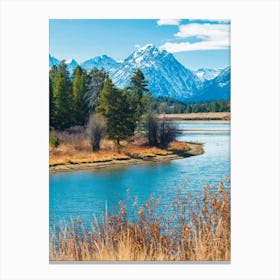 Grand Teton National Park 2 Canvas Print