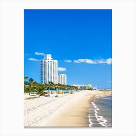 Pompano Beach  Photography Canvas Print