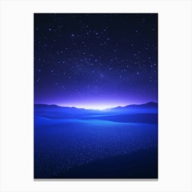 Night Sky Canvas Print