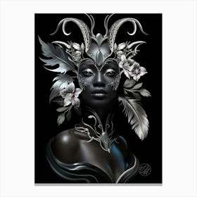 African Fairy Queen Canvas Print