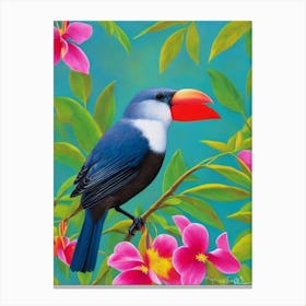 Cowbird 1 Tropical bird Canvas Print
