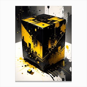 Cube Art Canvas Print
