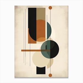 Harmony Haven; Boho Mid Century Symphony Canvas Print