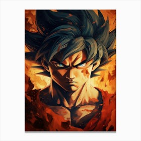 Dragon Ball Z Wallpaper 35 Canvas Print