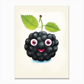 Friendly Kids Blackberry 2 Canvas Print