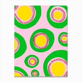 Bright and colourful Canvas Print