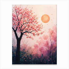 Sakura Tree Canvas Print