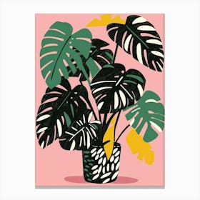 Monstera Plant 7 Canvas Print