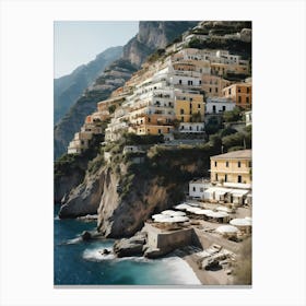Summer In Positano Painting (5) 1 Canvas Print