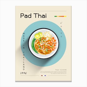 Pad Thai 1 Canvas Print