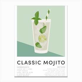 Mojito No.1 Canvas Print