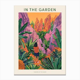 In The Garden Poster Garden Of The Gods Usa 2 Canvas Print