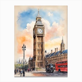 Big Ben, London Canvas Print