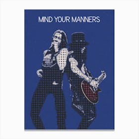 Mind Your Manners Slash Ft Myles Kennedy, The Conspirators Canvas Print