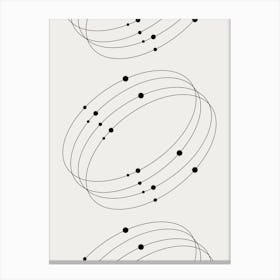 Saturn Abstract Universe Canvas Print