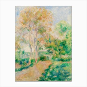 Autumn Landscape (1884), Pierre Auguste Renoir Canvas Print