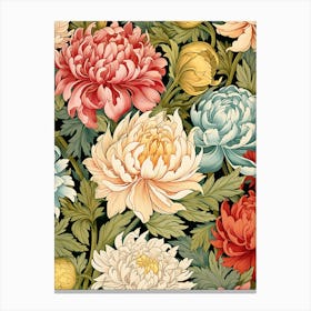 Chrysanthemums 1 Toile