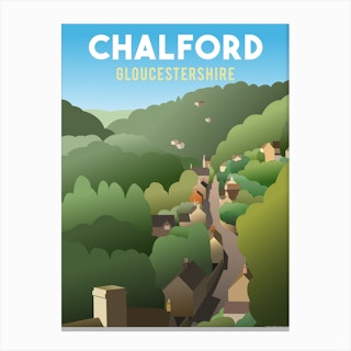 Chalford Gloucestershire Canvas Print