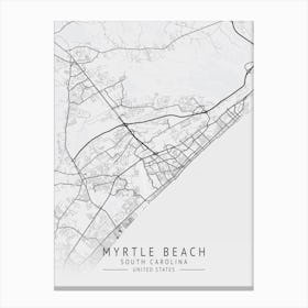 Myrtle Beach South Carolina Canvas Print