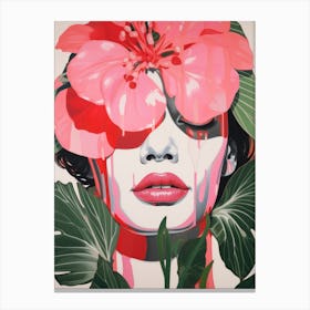 Hibiscus 4 Canvas Print