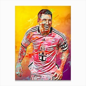 Lionel Messi Inter Miami 3 Canvas Print