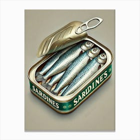 Sardines 34 Canvas Print