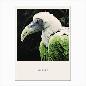 Ohara Koson Inspired Bird Painting Vulture 2 Poster Canvas Print