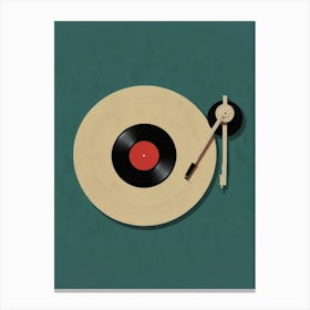 Vinyl Record 2 Canvas Print