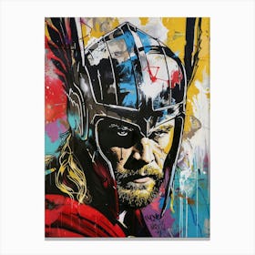 Thor Pop Abstract Canvas Print