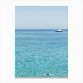 Where is my boat? Canvas Print