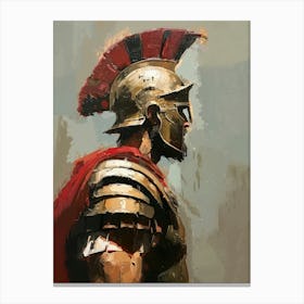 Spartan Warrior Canvas Print