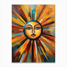 Bohemian Sunburst،
A vibrant representation of the autumn sun.7 Canvas Print