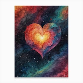 Heart Of The Universe 8 Canvas Print