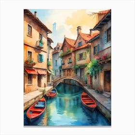 Venice Canal 8 Canvas Print