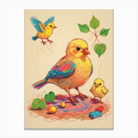 Little Bird 1 Canvas Print