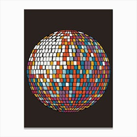 Disco Ball 52 Canvas Print