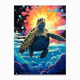 Sea Turtle 1 Canvas Print
